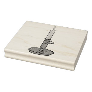 Carimbo De Borracha Vela 01