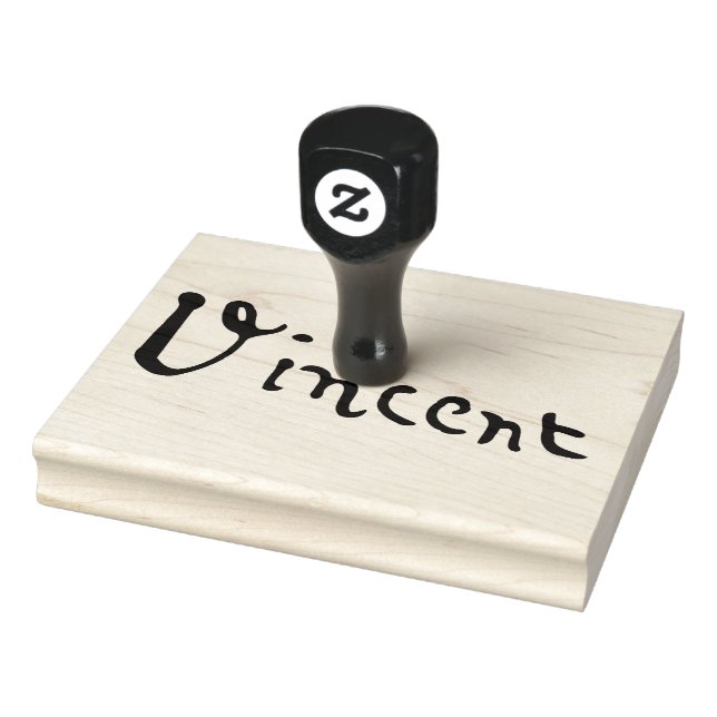 Carimbo De Borracha Vincent Van Gogh Signature (Carimbo)