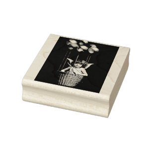 Carimbo De Borracha Vintage Cupid