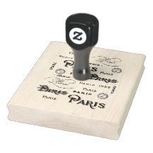 Vintage French Paris Script Typografia