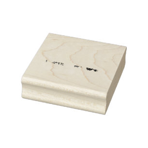 Carimbo De Borracha Vintage Hippie Van Flower Bus Peace Love