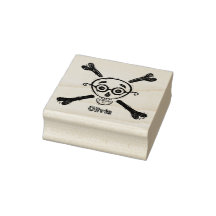 Vintage Skull, Crossbones óculos, personalizados