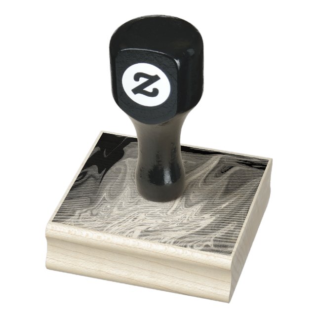 Carimbo De Borracha Watercolor abstract pattern (Carimbo)