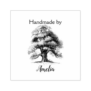 Carimbo De Borracha Wise Old Oak Handmade by Rubber Stamp