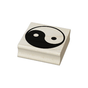 Carimbo De Borracha Yin Yang