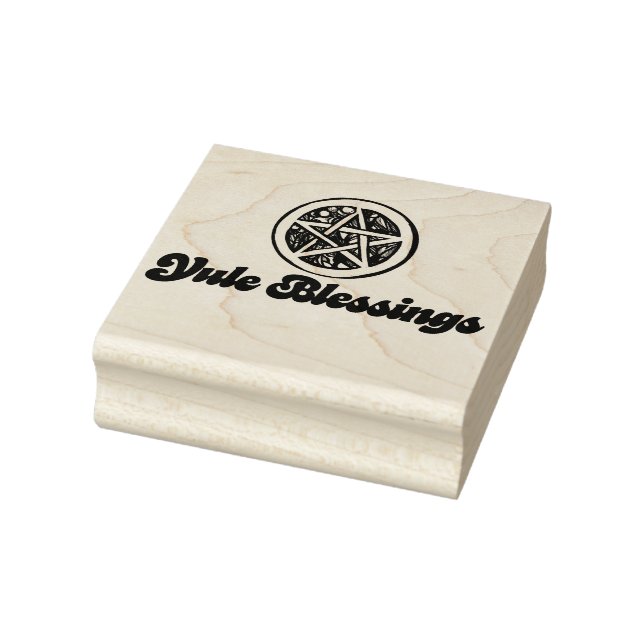 Carimbo De Borracha Yule Blessings (Carimbo)