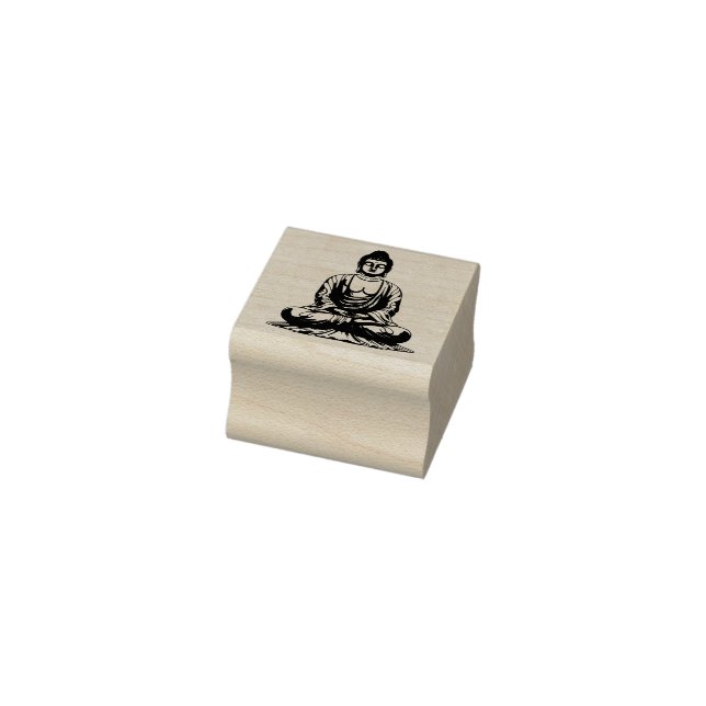 Carimbo De Borracha Zen Buddha (Carimbo)