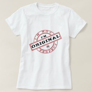 Carimbo de Camiseta Brincante - Eu sou Original -