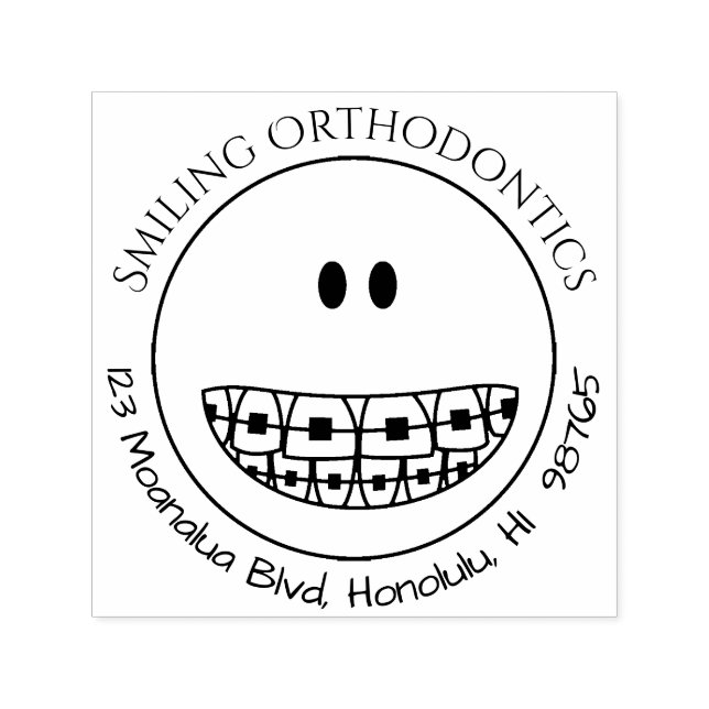 Carimbo de Carimbo do Orthodontist (Design)