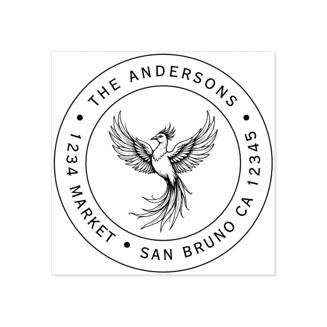 Carimbo de Endereço da Ascensão Phoenix (Impressão)