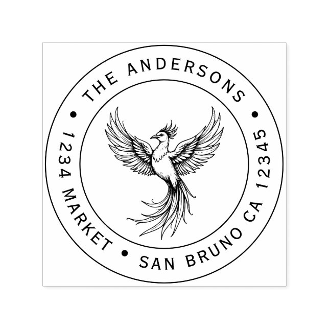 Carimbo de Endereço da Ascensão Phoenix (Design)