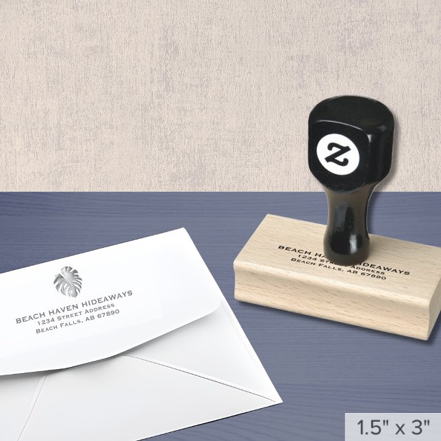 Carimbo de Endereço de Devolução de Folha de Monst (Criador carregado)