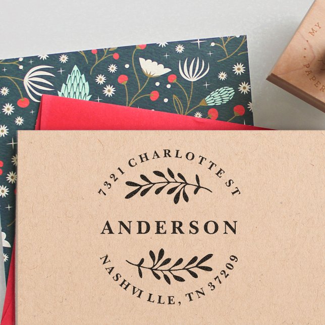 Carimbo de Endereço de Devolução Verde (Criador carregado)