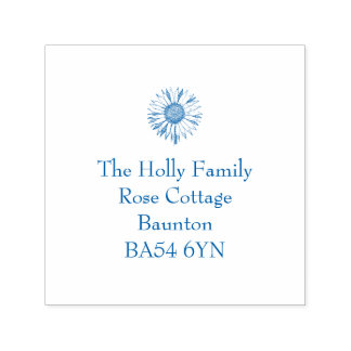 Carimbo de Endereço de Girassol