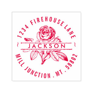 Carimbo de Endereço de Retorno de Tinta Automática