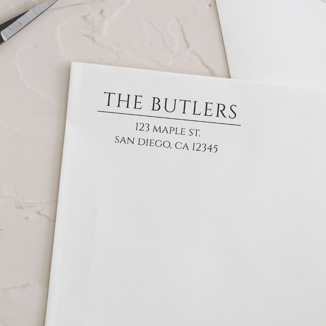 Carimbo de Endereço de Retorno Personalizado de Au (Criador carregado)