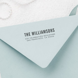 Carimbo de Endereço Personalizado Personalizado Vá