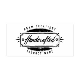 Carimbo de Etiqueta Personalizada artesanal