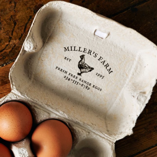 Carimbo de Fazenda da Família Personalizada (Rubber Stamp Mock-up)