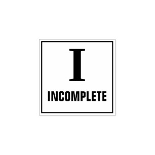 Carimbo de Formando do professor: I - INCOMPLETO