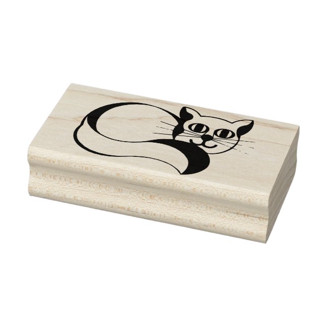 carimbo de gatinho feliz (Carimbo)