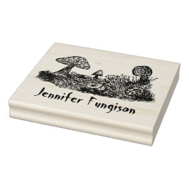 Carimbo de Grande Borracha do Fungi Meadow