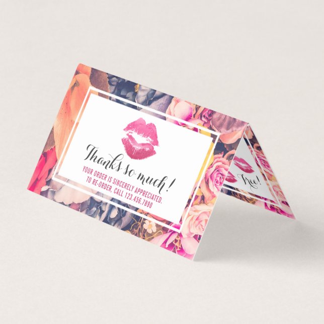 Carimbo de Lealdade do Distribuidor Lipstick Beijo (Frente)