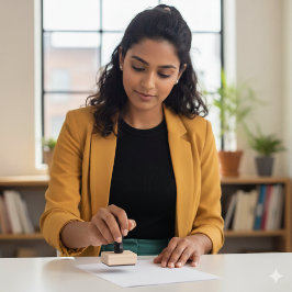 Carimbo de madeira personalizado 1x2.5 projetado p