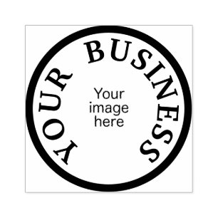 Carimbo de marca de logotipo personalizado