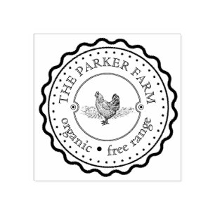 Carimbo de Ovos de Vintage Personalizado