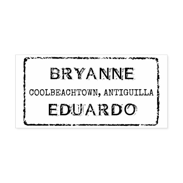 Carimbo de Passaporte Faux de Casamento de Destino (Impressão)