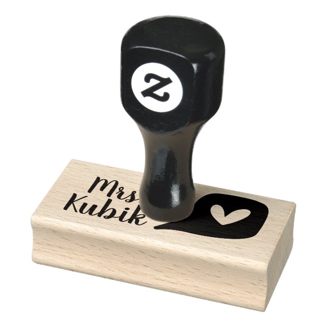 Carimbo de Professor Amor Personalizado (Carimbo)