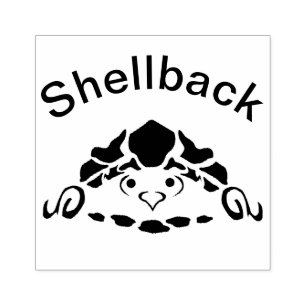 Carimbo de Tartaruga Preto