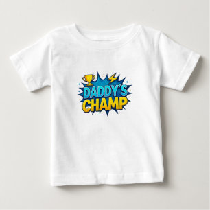 Carimbo do pai Design de texto Bebê T-Shirt