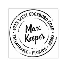 Carimbo do Rótulo do Endereço de Retorno Whimsic