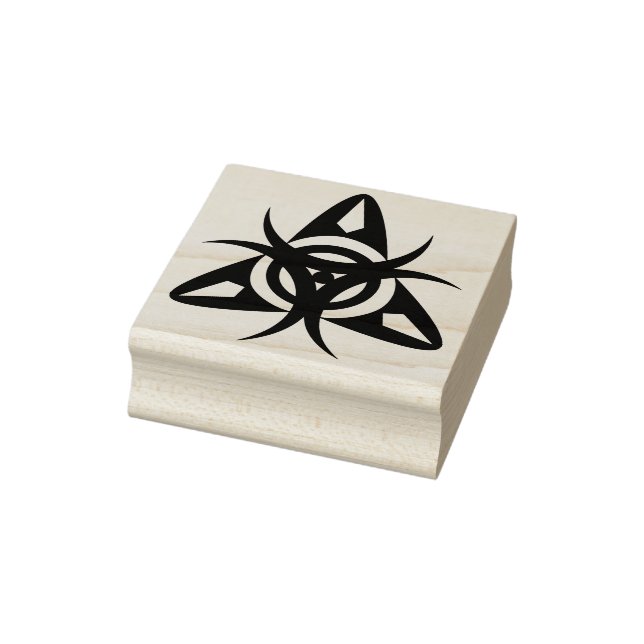 carimbo geométrico de arte tribal (Carimbo)