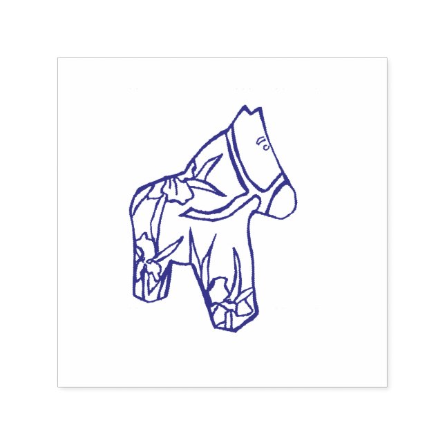 Carimbo Iris Cavalo Incêndio Direito (Design)