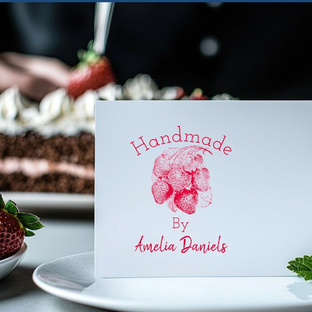 Carimbo Luscioso de Morango de Verão (Criador carregado)