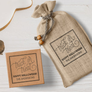 Carimbo ou Carimbo Personalizado de Halloween