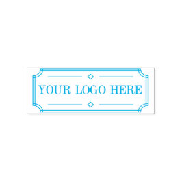 Carimbo personalizado com o seu logotipo de marca