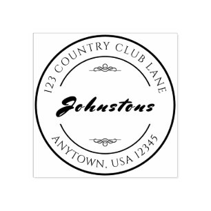 Carimbo Personalizado de Borracha de Assinatura Do