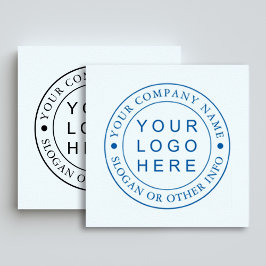 Carimbo Personalizado do Logotipo Comercial