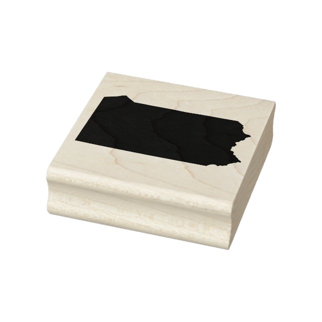 Carimbo Sólido de Borracha do Estado da Pensilvâni (Carimbo)