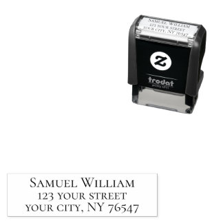 Carimbos personalizados simples para negócios