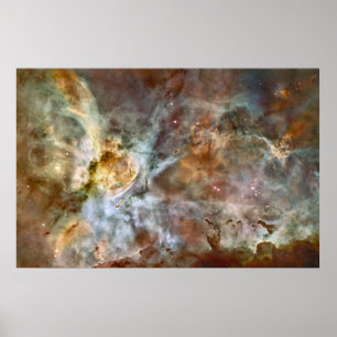 Carina Nebula Poster de astronômica