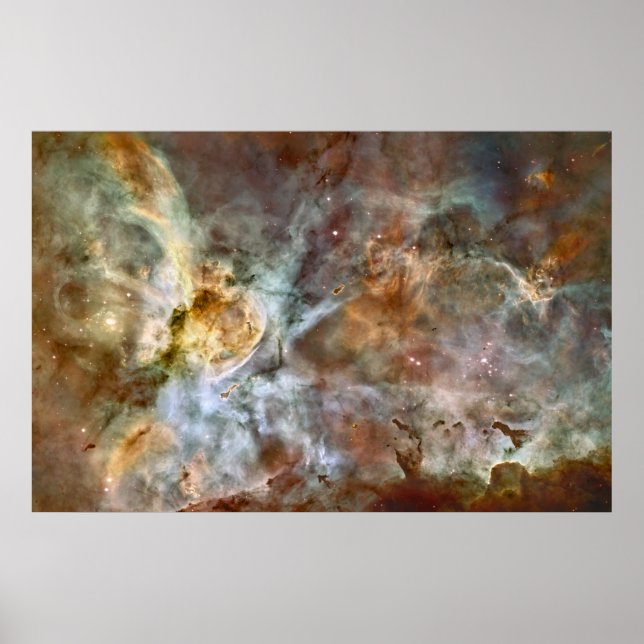 Carina Nebula Poster de astronômica (Frente)