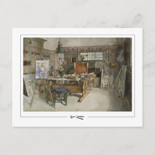Carl Larsson #125 - Cartão postal de arte fina