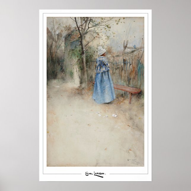 Carl Larsson Zedign Art Poster nº 304 (Frente)