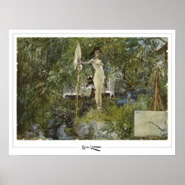 Carl Larsson Zedign Art Poster nº 391