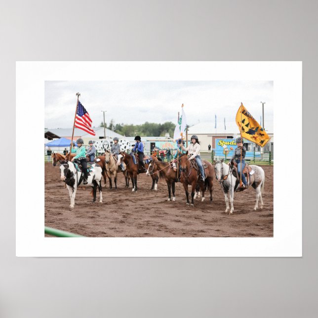 Carlton County 4H Horse Parade Poster (Frente)